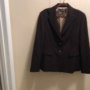 Kasper 2pc. Brown Pants Suit